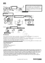 Предварительный просмотр 9 страницы Nakayama 032854 Manual