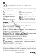 Предварительный просмотр 8 страницы Nakayama 042105 User Manual