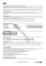 Предварительный просмотр 9 страницы Nakayama 042105 User Manual