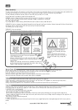 Предварительный просмотр 5 страницы Nakayama 043034 User Manual