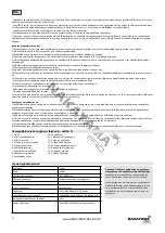 Предварительный просмотр 27 страницы Nakayama 043034 User Manual