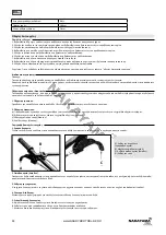 Предварительный просмотр 28 страницы Nakayama 043034 User Manual