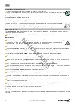 Предварительный просмотр 4 страницы Nakayama 051367 Instructions Manual