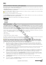 Предварительный просмотр 7 страницы Nakayama 051367 Instructions Manual