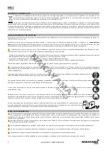 Предварительный просмотр 8 страницы Nakayama 051367 Instructions Manual