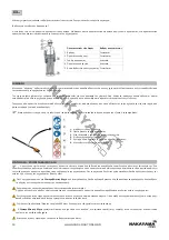 Предварительный просмотр 10 страницы Nakayama 051367 Instructions Manual