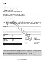 Предварительный просмотр 6 страницы Nakayama EC2035 Manual