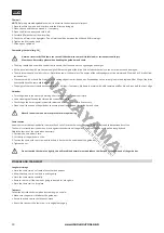 Предварительный просмотр 10 страницы Nakayama EC2035 Manual