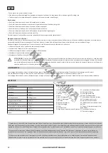 Предварительный просмотр 22 страницы Nakayama EC2035 Manual