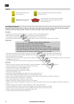 Предварительный просмотр 22 страницы Nakayama MB9000 CLASSIC Instructions Manual