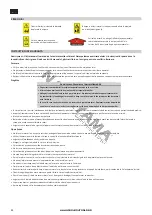 Предварительный просмотр 42 страницы Nakayama MB9000 CLASSIC Instructions Manual