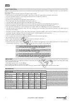 Предварительный просмотр 2 страницы Nakayama NP1010 Manual