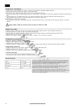 Предварительный просмотр 11 страницы Nakayama NS2520 Manual