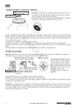 Предварительный просмотр 7 страницы Nakayama NS2635 Manual