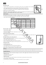 Предварительный просмотр 7 страницы Nakayama PB7230 Manual