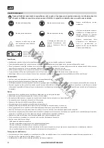 Предварительный просмотр 21 страницы Nakayama PB7230 Manual