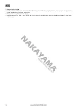 Предварительный просмотр 26 страницы Nakayama PB7230 Manual