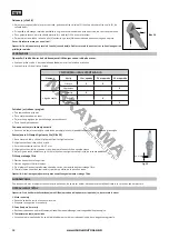 Предварительный просмотр 38 страницы Nakayama PB7230 Manual