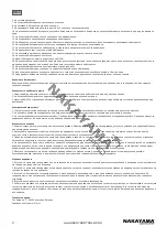 Предварительный просмотр 17 страницы Nakayama PRO BS3000 User Manual