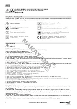 Предварительный просмотр 4 страницы Nakayama PRO EC3005 User Manual