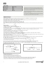 Preview for 3 page of Nakayama PRO NS1618 Quick Start Manual