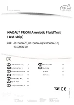 Preview for 1 page of nal von minden NADAL PROM 431006N-01 Instructions For Use Manual