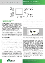 Предварительный просмотр 10 страницы NAM system REGGAE Mini GT User Manual