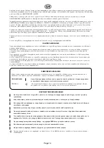 Preview for 14 page of NAMCO 90500135 Operator'S Manual