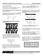 Предварительный просмотр 2 страницы NAMCO EA530 Series Product Instructions