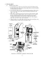 Preview for 7 page of NAMCO FINAL LAP 3 UPRIGHT Operator'S Manual