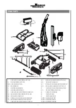 Preview for 11 page of NAMCO FLOORWASH 1000 Battery Manual Of Use And Maintenance