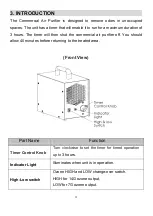 Preview for 5 page of NAMCO OZ-1400 User Manual