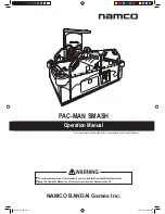 NAMCO PAC-MAN SMASH Operation Manuals preview