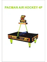 NAMCO PACMAN AIR HOCKEY 4P User Manual preview