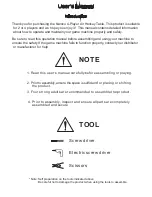 Preview for 2 page of NAMCO PACMAN AIR HOCKEY 4P User Manual