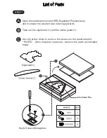 Preview for 3 page of NAMCO PACMAN AIR HOCKEY 4P User Manual