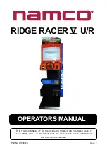 Preview for 2 page of NAMCO RIDGE RACER V Operator'S Manual