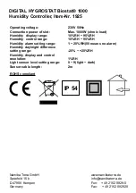 Preview for 22 page of Namiba Terra 1925 Instructions Manual