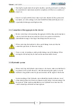 Preview for 8 page of NAMYSLO EASY FLOW Instructions Manual