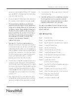 Preview for 5 page of NanaWall CSW75 Owner'S Manual