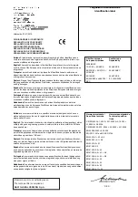 Preview for 3 page of N&W Global Vending Canto LB 3600 Installation Operation & Maintenance