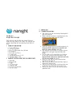 Nanight Cave 2 User Manual preview