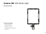 Preview for 2 page of NANLITE Compac 40B User Manual