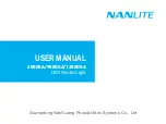 NANLITE DSA Series User Manual предпросмотр