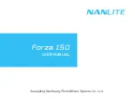 Preview for 1 page of NANLITE Forza 150 User Manual