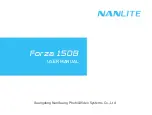 NANLITE Forza 150B User Manual preview