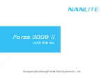 NANLITE Forza 300B II User Manual preview