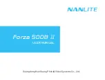 NANLITE Forza 500B II User Manual preview