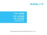 NANLITE FS-150B User Manual preview