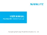 NANLITE PavoTube 15C User Manual preview